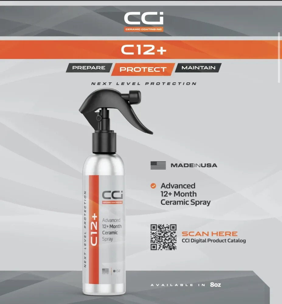 CCI C12+ 12-month ceramic coating product