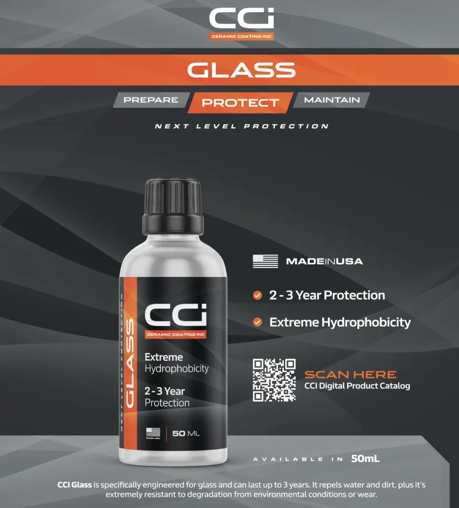 CCI glass protection product