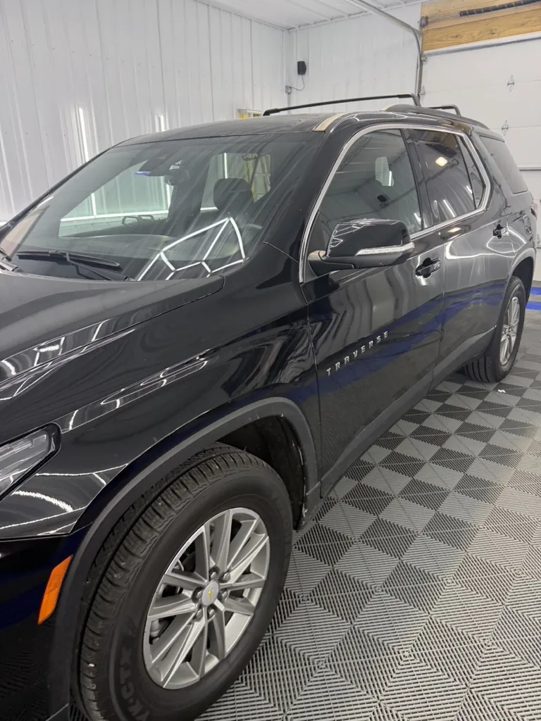 Black Chevrolet Tahoe after a professional exterior detail at Porter’s Detailing