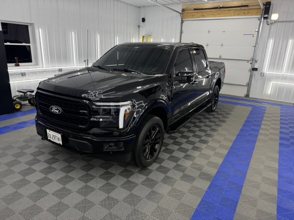 Ford Lightning front detail with deep gloss