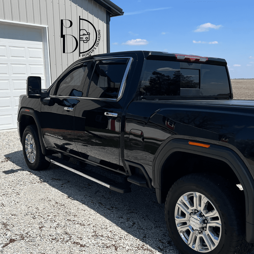 full exterior detail & Ceramic coating by porters detailing in grant park, il