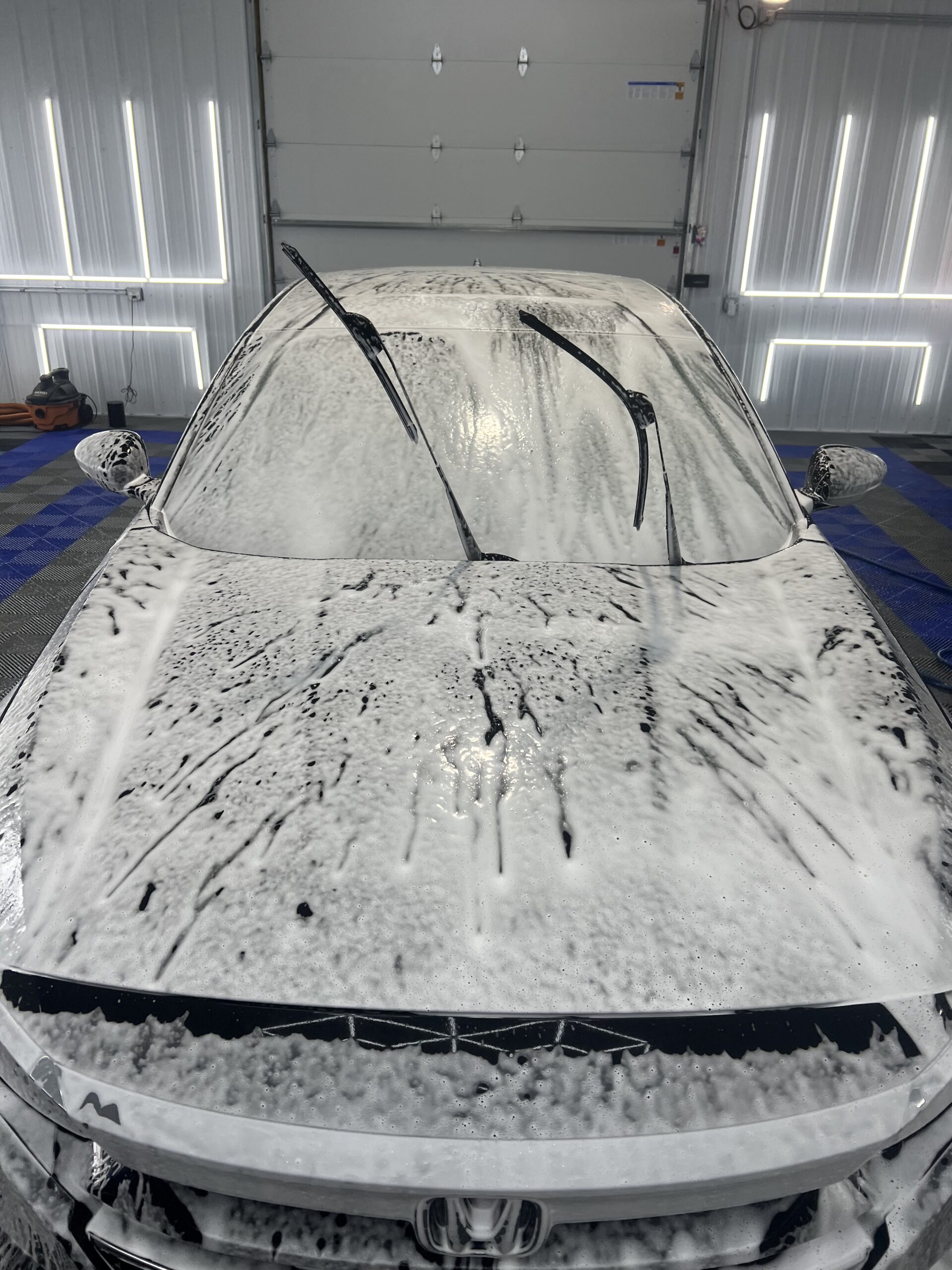 exterior foam wash at porters detailing