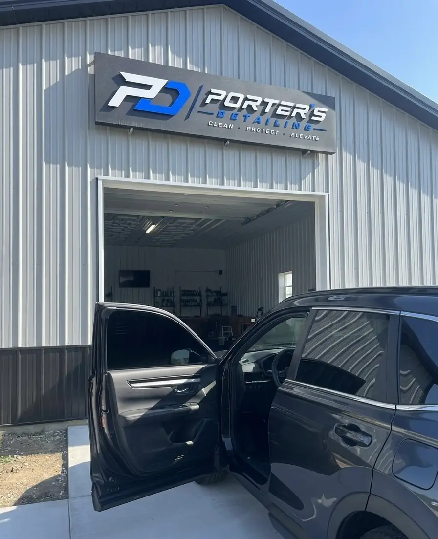 Porters detailing & ceramic coatings shop in grant park in kankakee county illinois